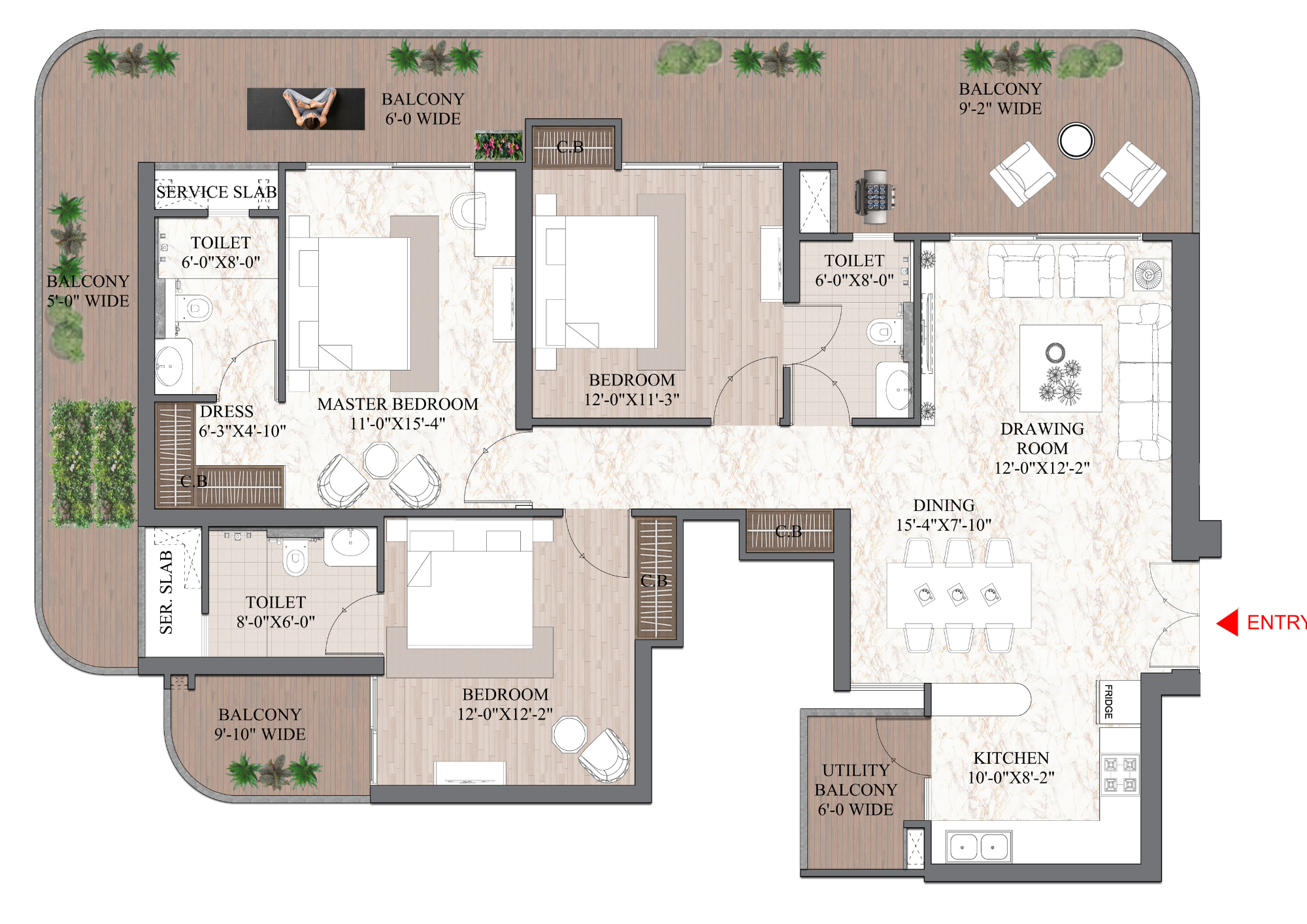 Floor Plan C